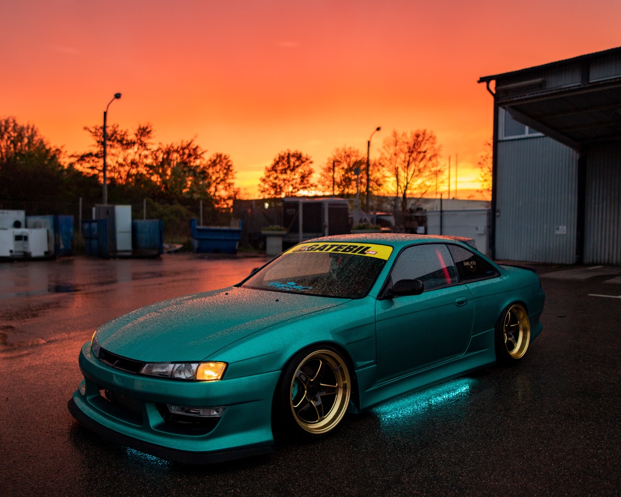 nissan, nissan silvia, silvia, silvia s14, tuning, stance