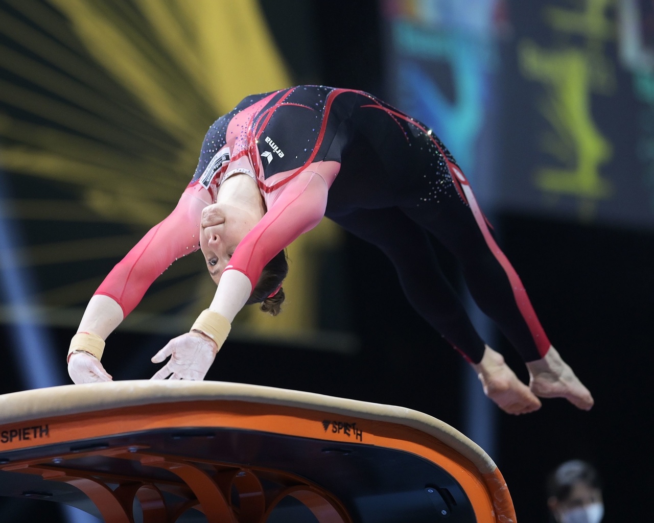 sarah voss, artistic gymnastics, european championships