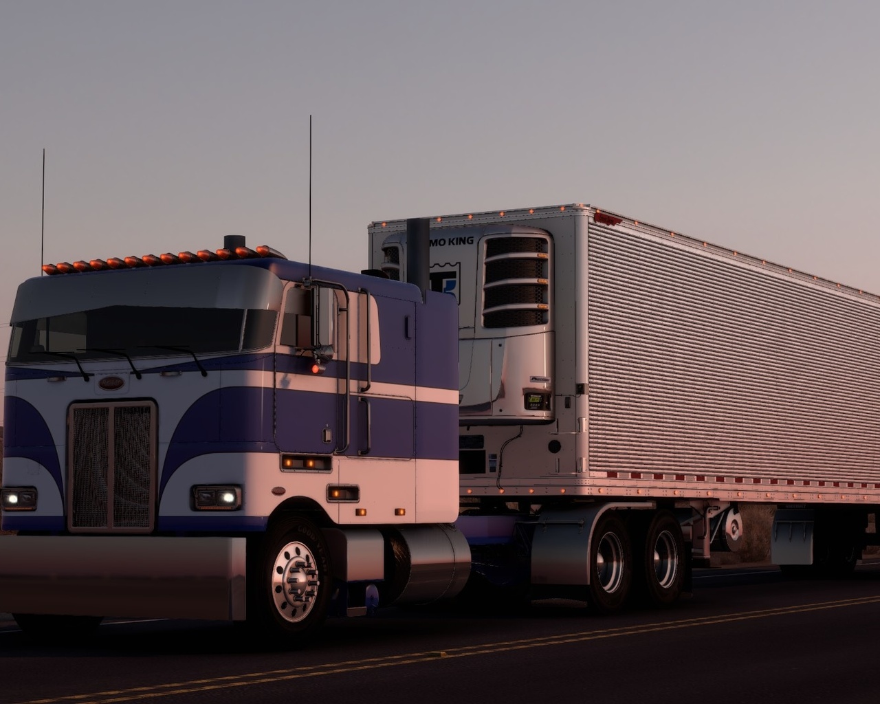 american truck simulator, peterbilt 362