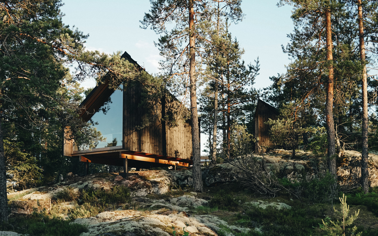 nature, hotel hilltop forest, finland