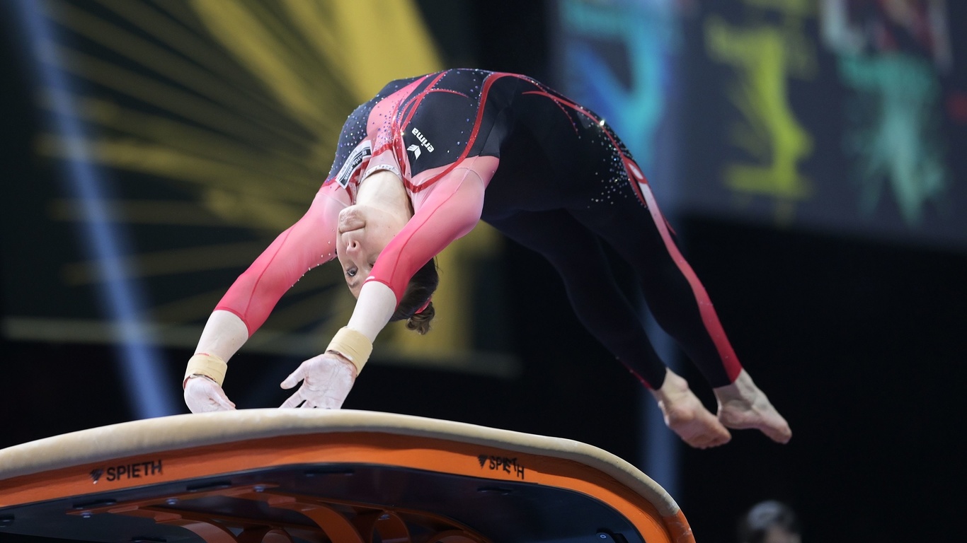 sarah voss, artistic gymnastics, european championships