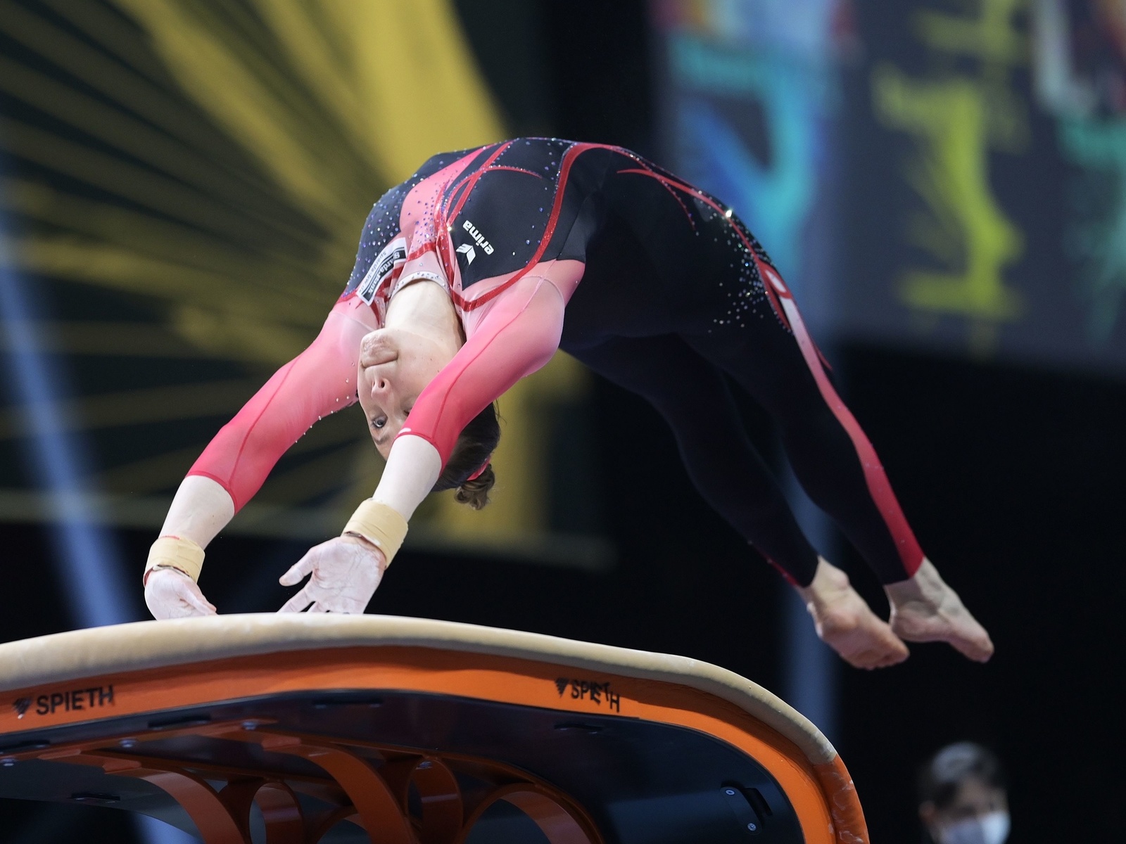 sarah voss, artistic gymnastics, european championships