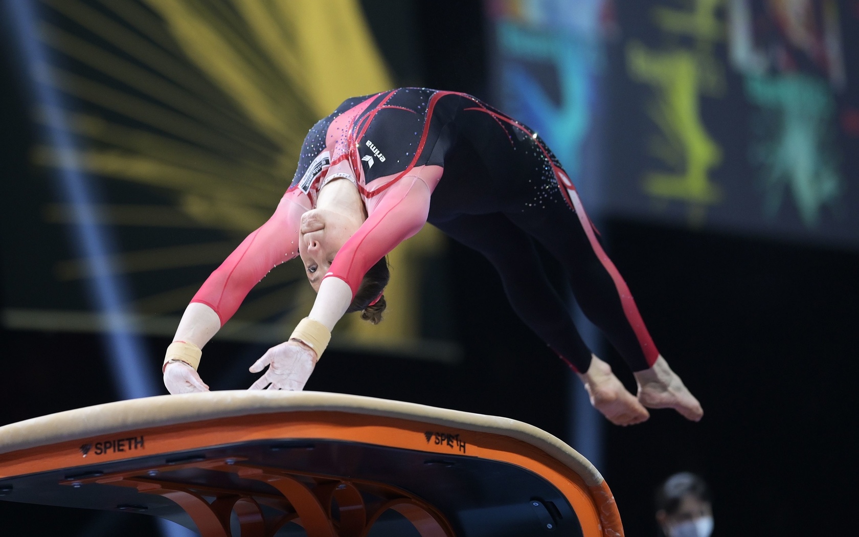 sarah voss, artistic gymnastics, european championships