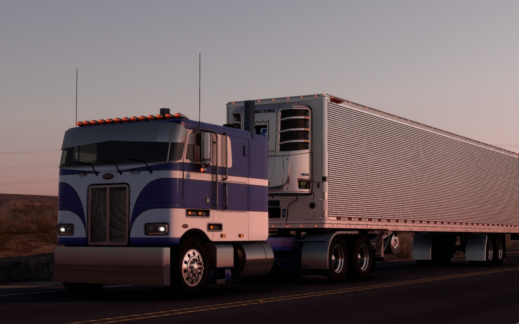 american truck simulator, peterbilt 362