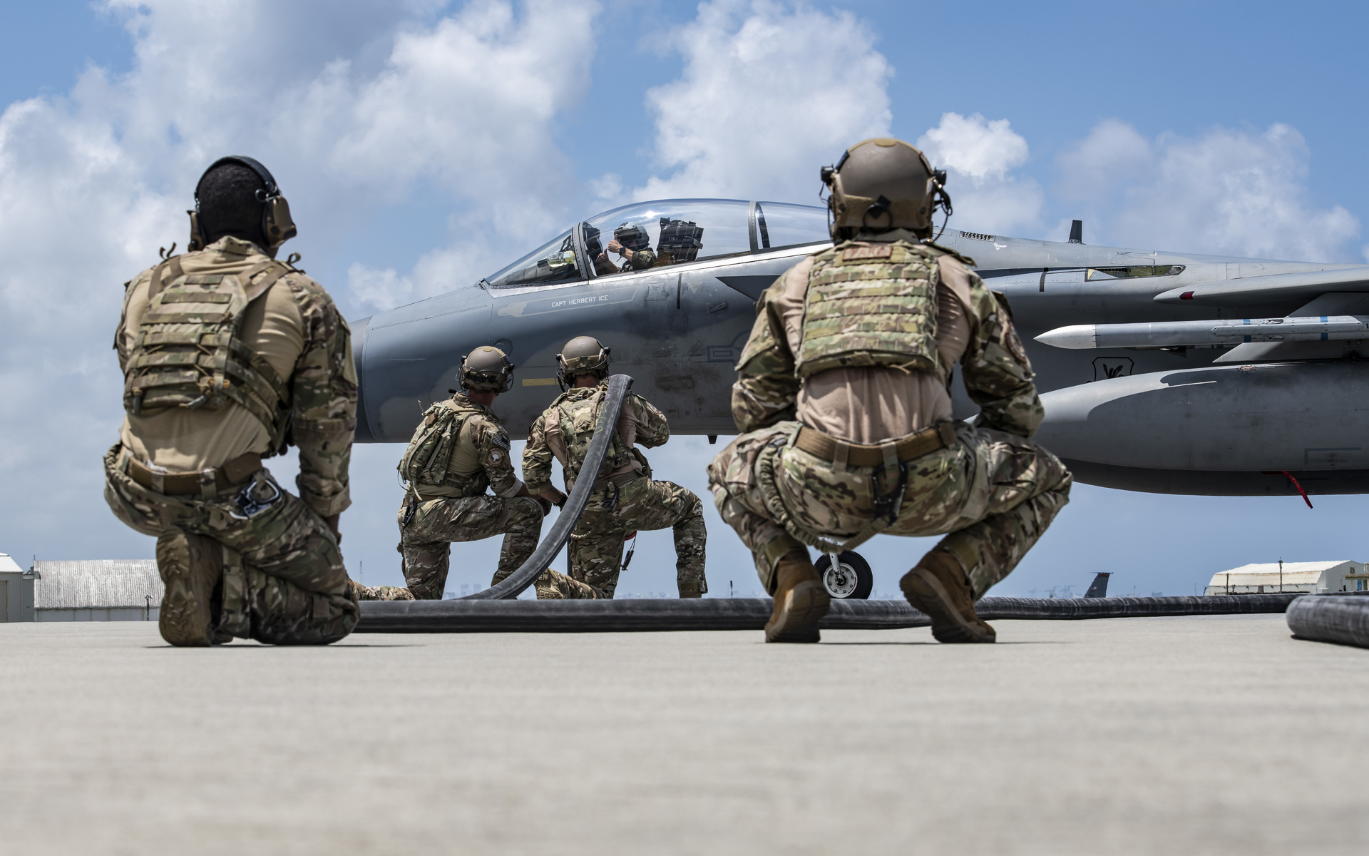 air force, mcdonnell douglas f-15 eagle, twin-engine all-weather tactical fighter aircraft, kadena air base, japan