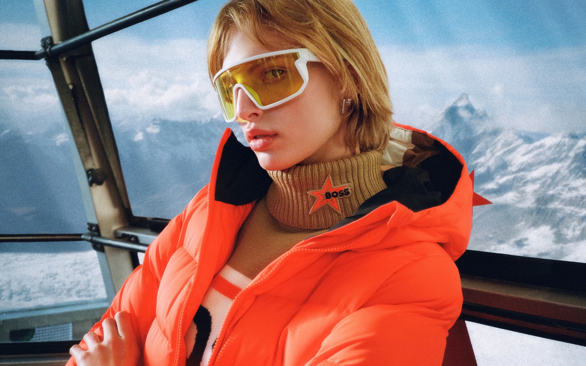 hugo boss, exclusive ski wear collection, 2023, fashion