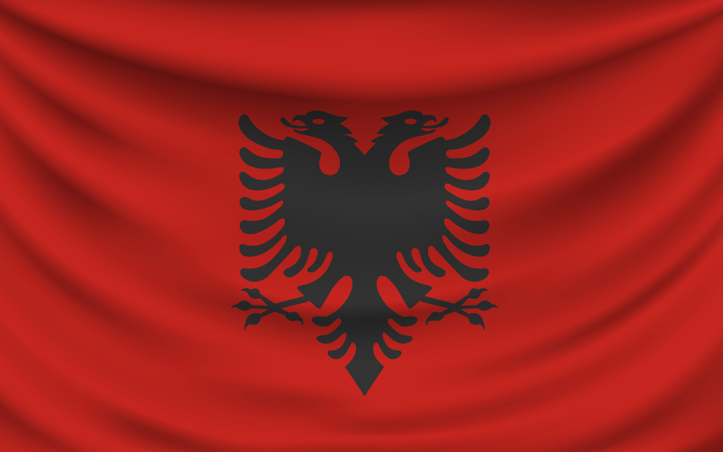 albania, national flags, textures