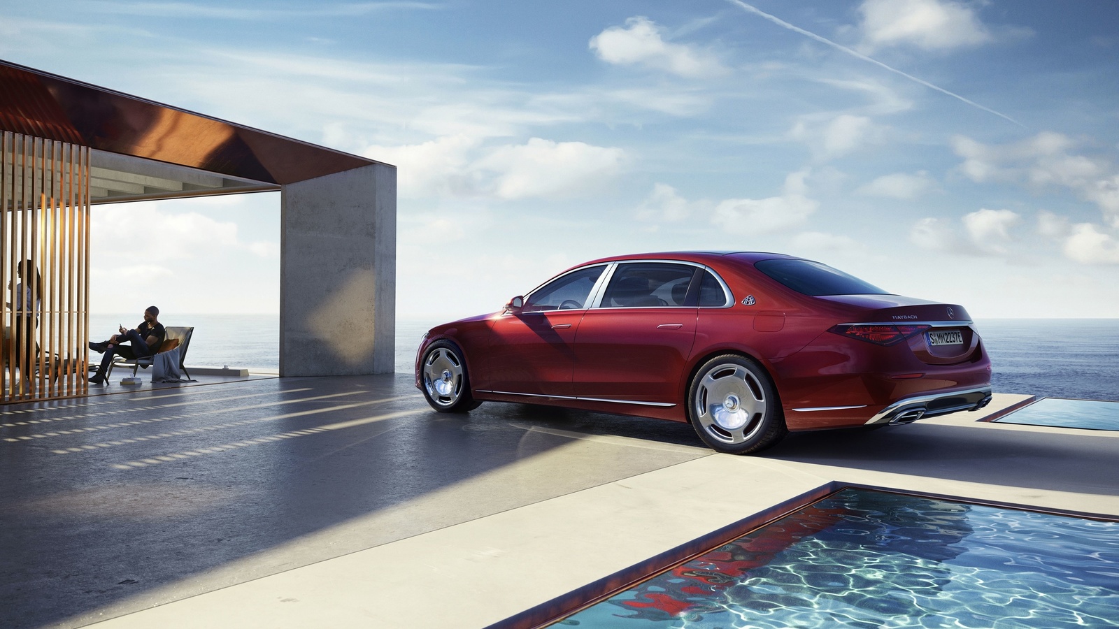 mercedes-maybach, luxury car, 2023, mercedes-maybach s 580 e