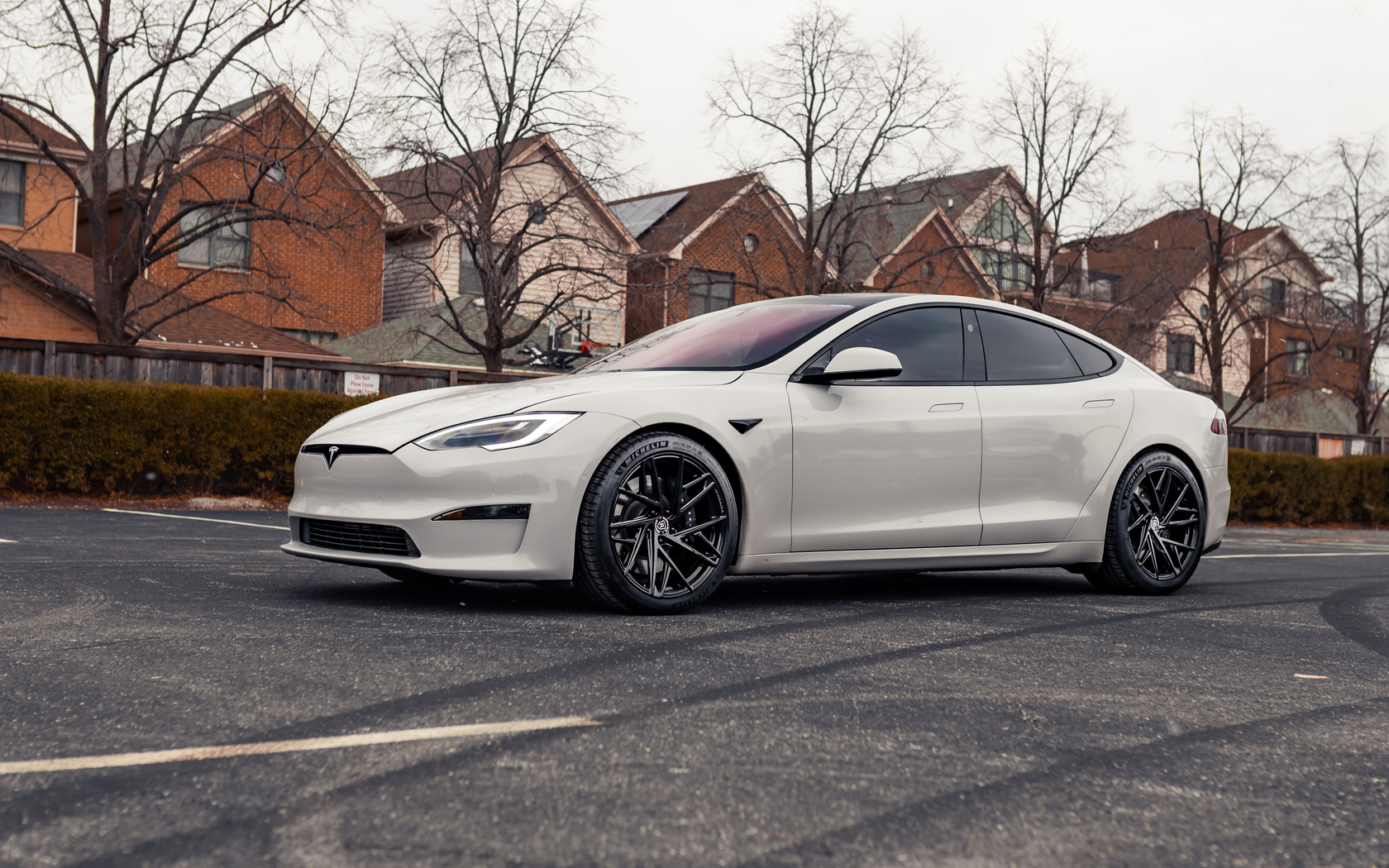 tesla, model s, plaid, electrocar, sportcar, white