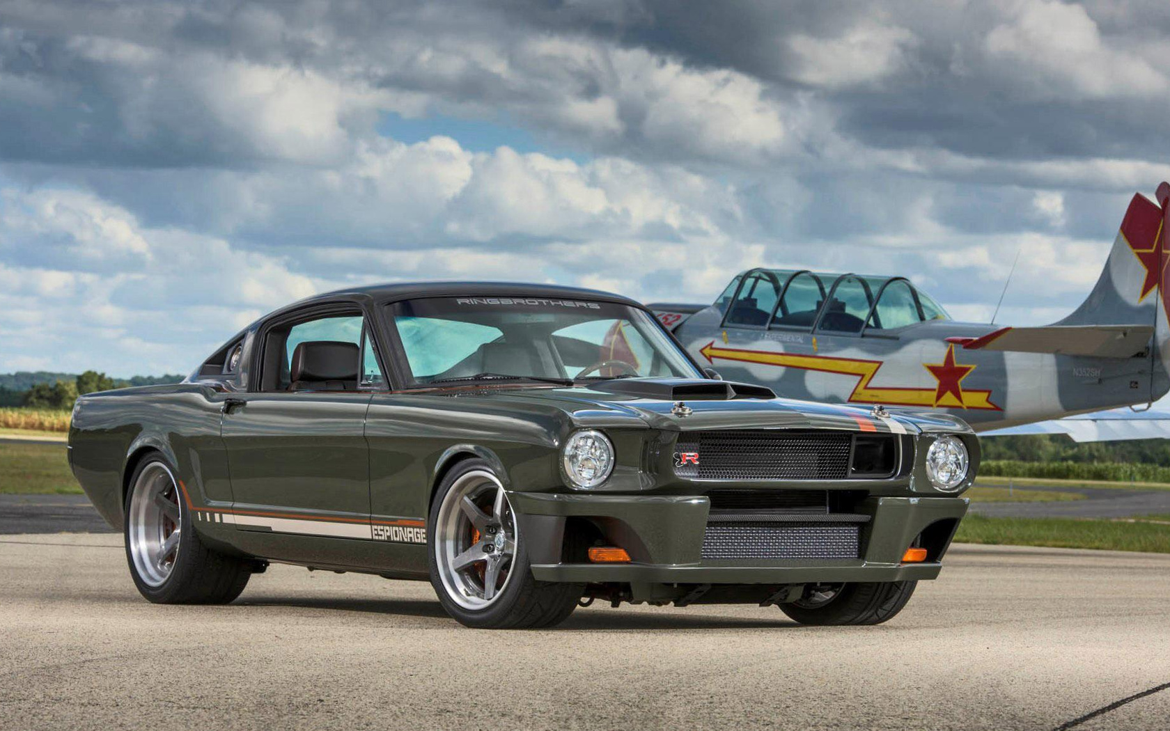 ford, plane. muscle, classic, ringbrothers, mustang