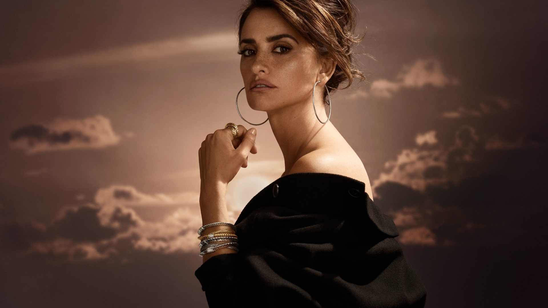 penelope cruz, john hardy fall 2019 campaign, jewellery