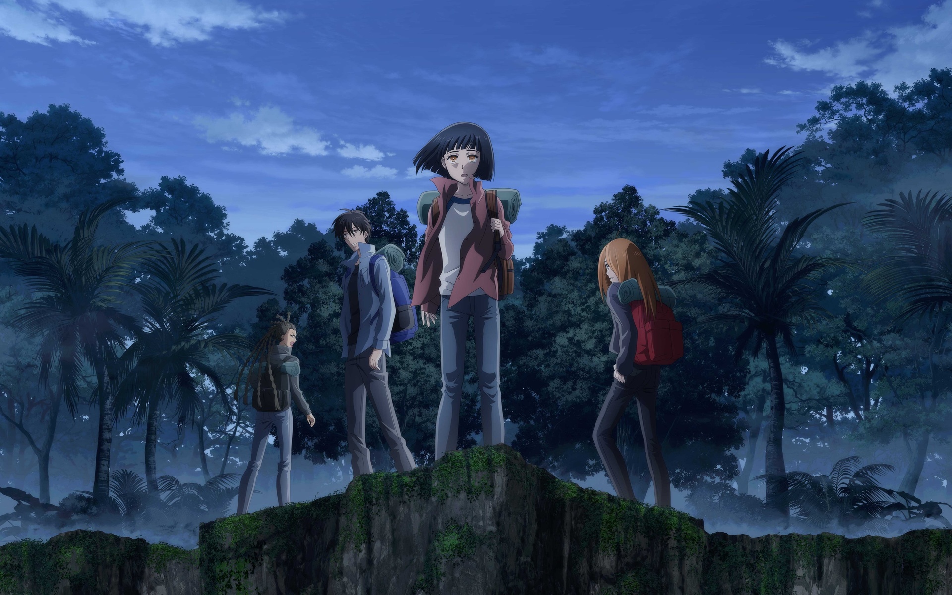 anime, 7 seeds, post-apocalyptic anime series