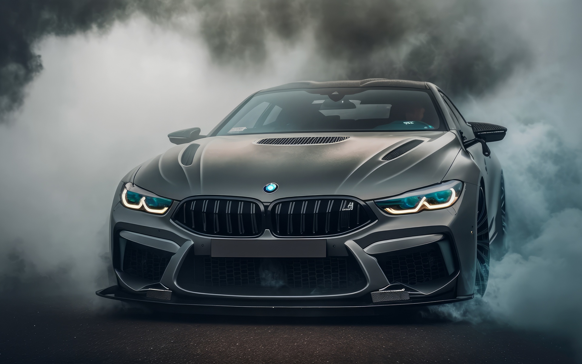 Картинки автомобиль, bmw m8, дрифт - обои 1920x1200, картинка №516181