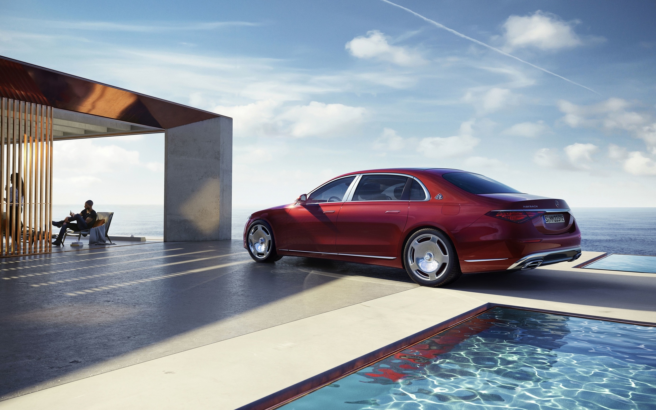 mercedes-maybach, luxury car, 2023, mercedes-maybach s 580 e