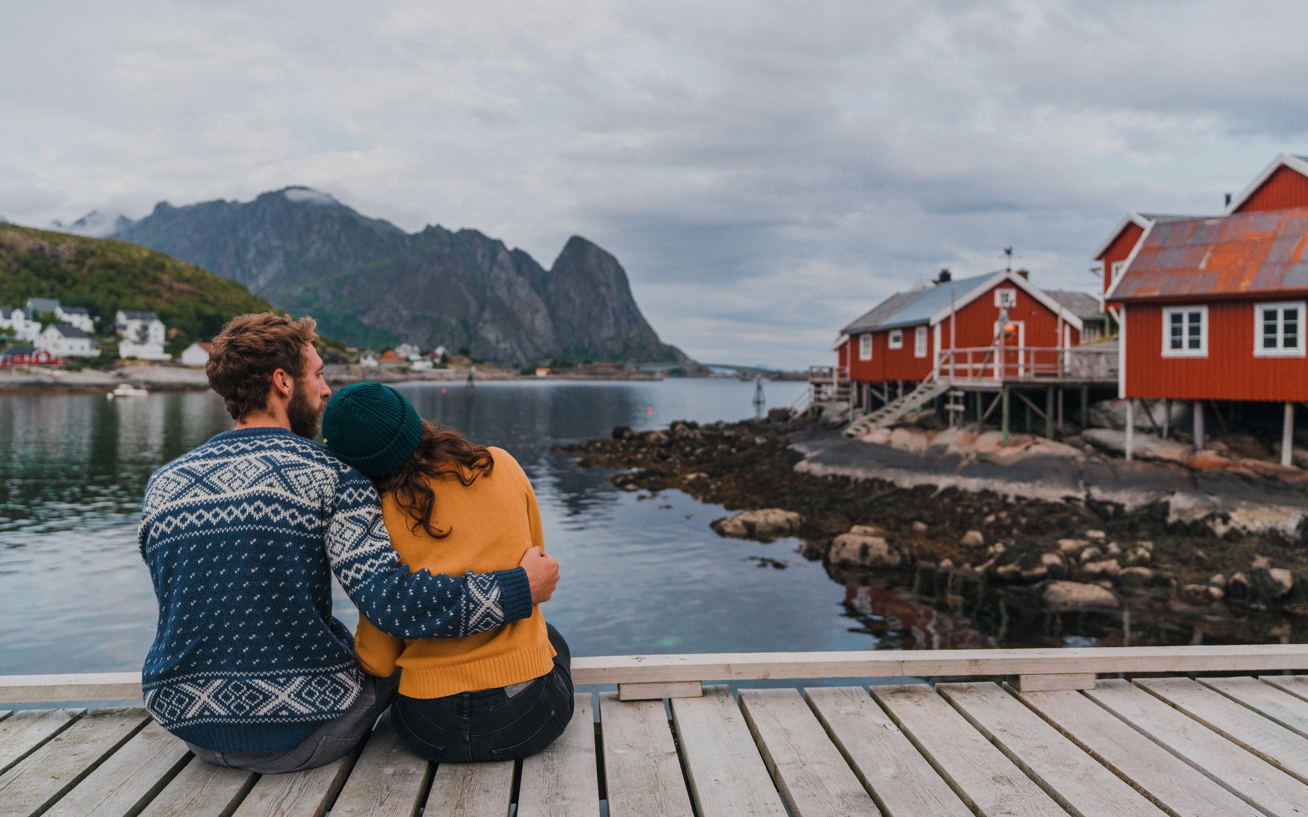 reine, fishing village, lofoten, norway