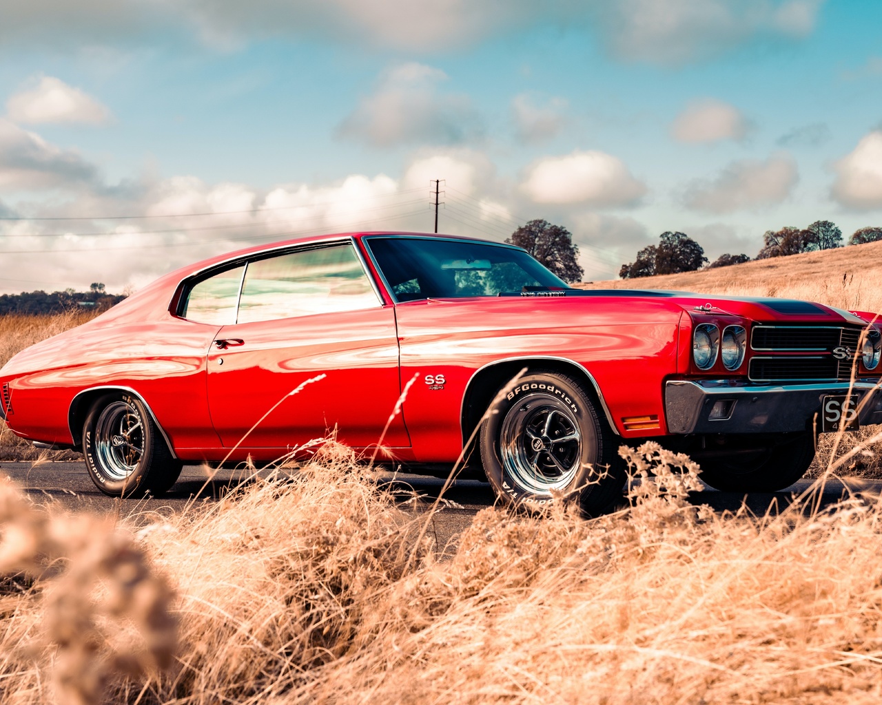 chevrolet, mid-sized automobile, chevrolet chevelle ss 454, 1972