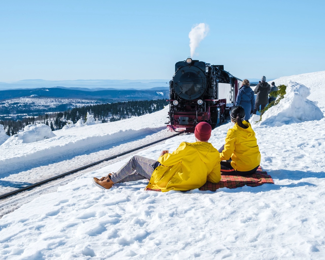 fairytale winter train journeys, venice simplon-orient express, european railway tracks