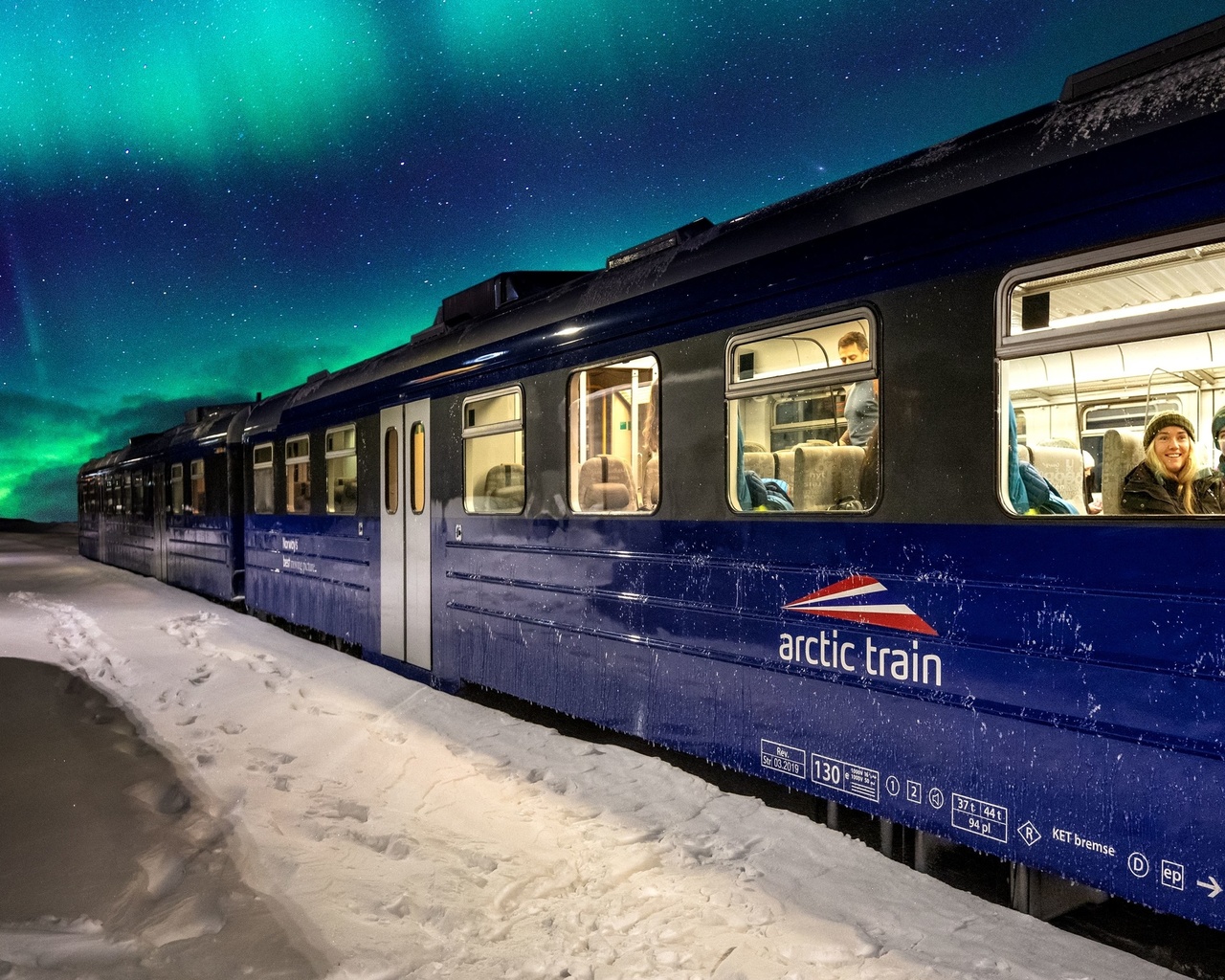 arctic train, northernmost railway, norway