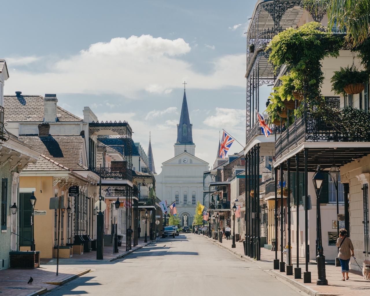 st louis cathedral, french quarter, new orlean