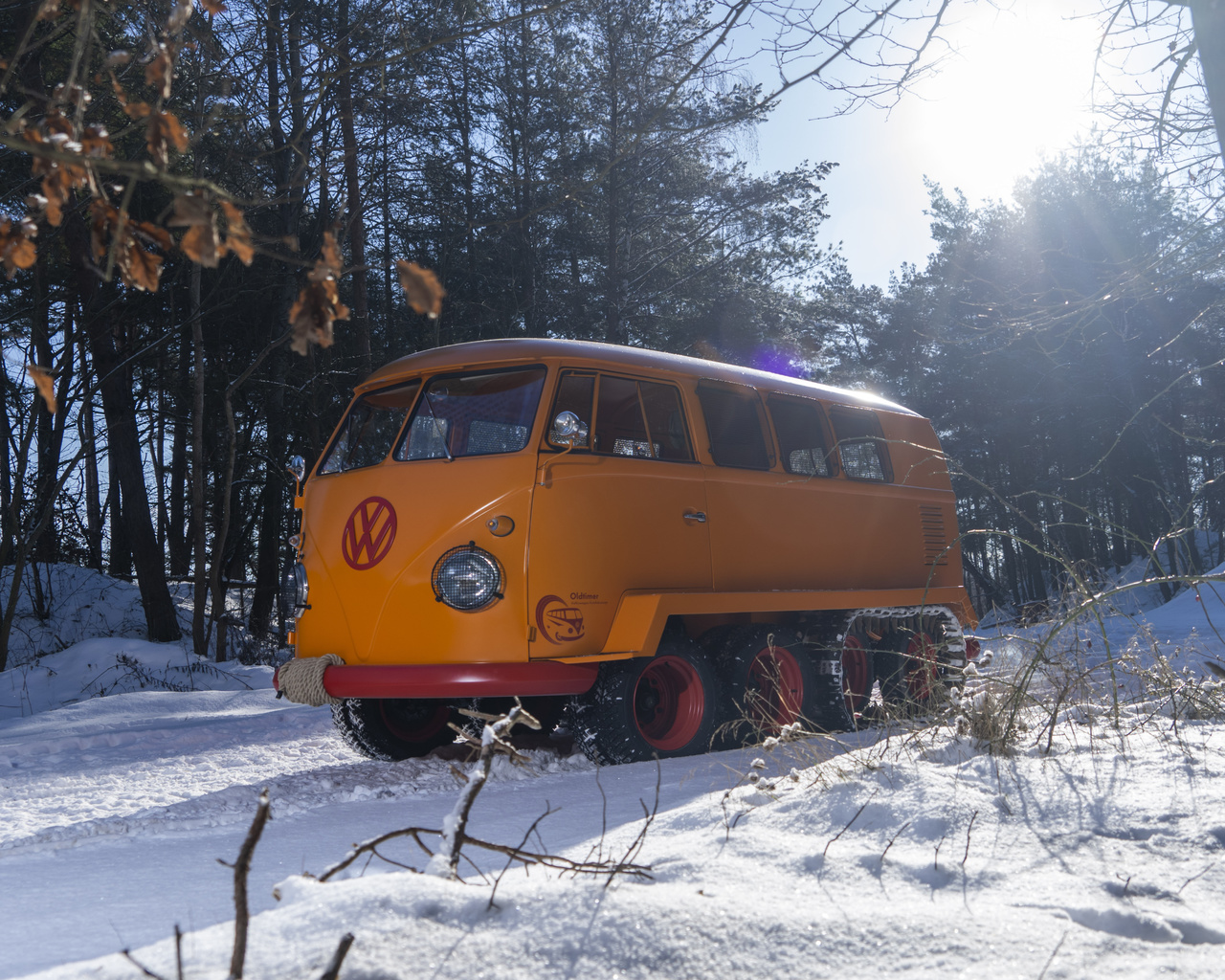 volkswagen, classic vehicles, 1962, half-track fox, austria