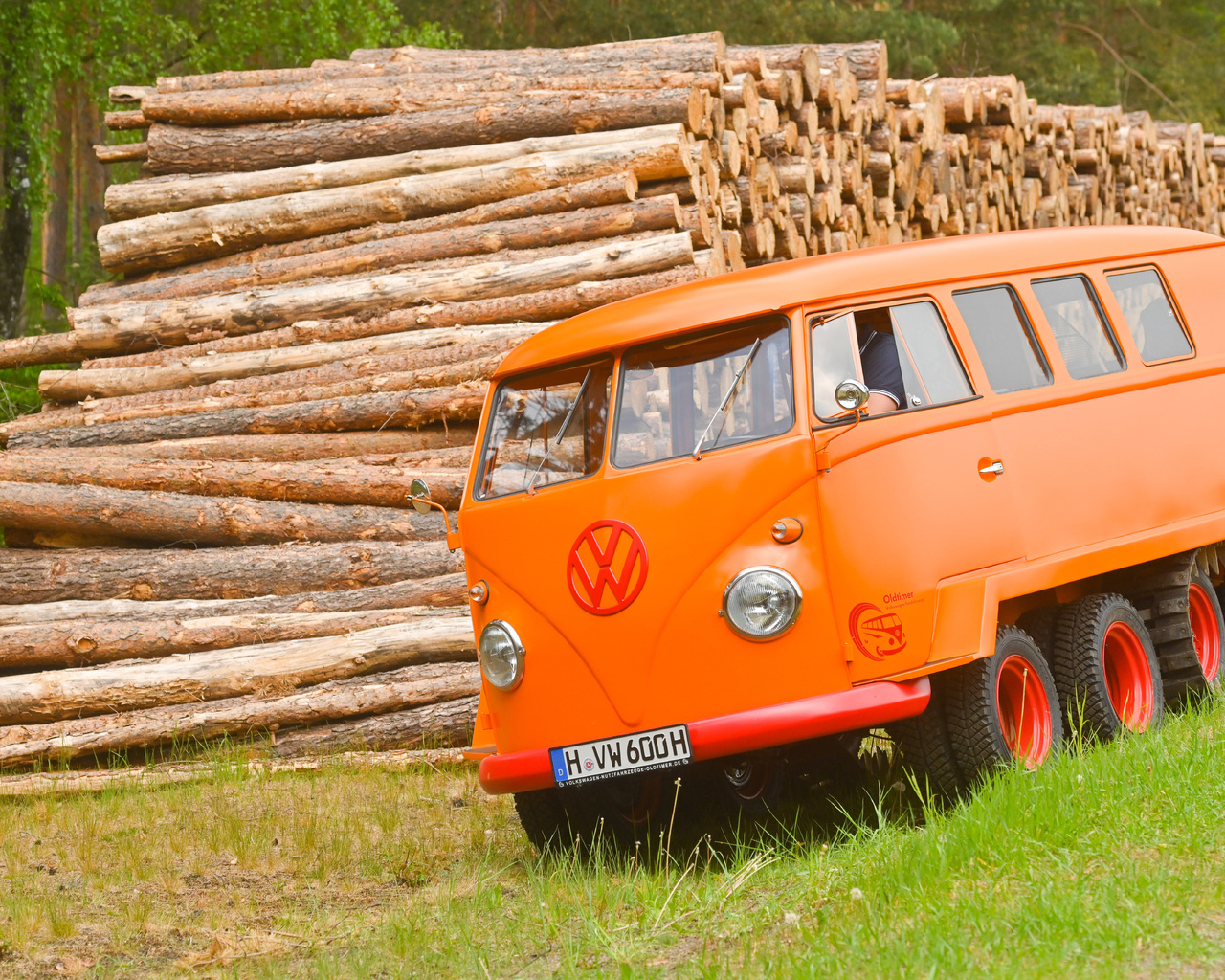 volkswagen, classic vehicles, 1962, half-track fox, austria