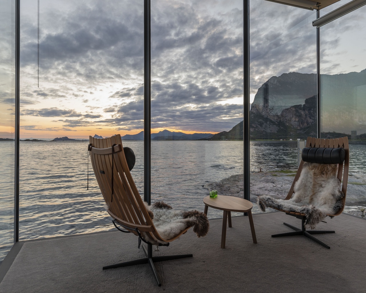 manshausen island resort, steigen archipelago, northern norway