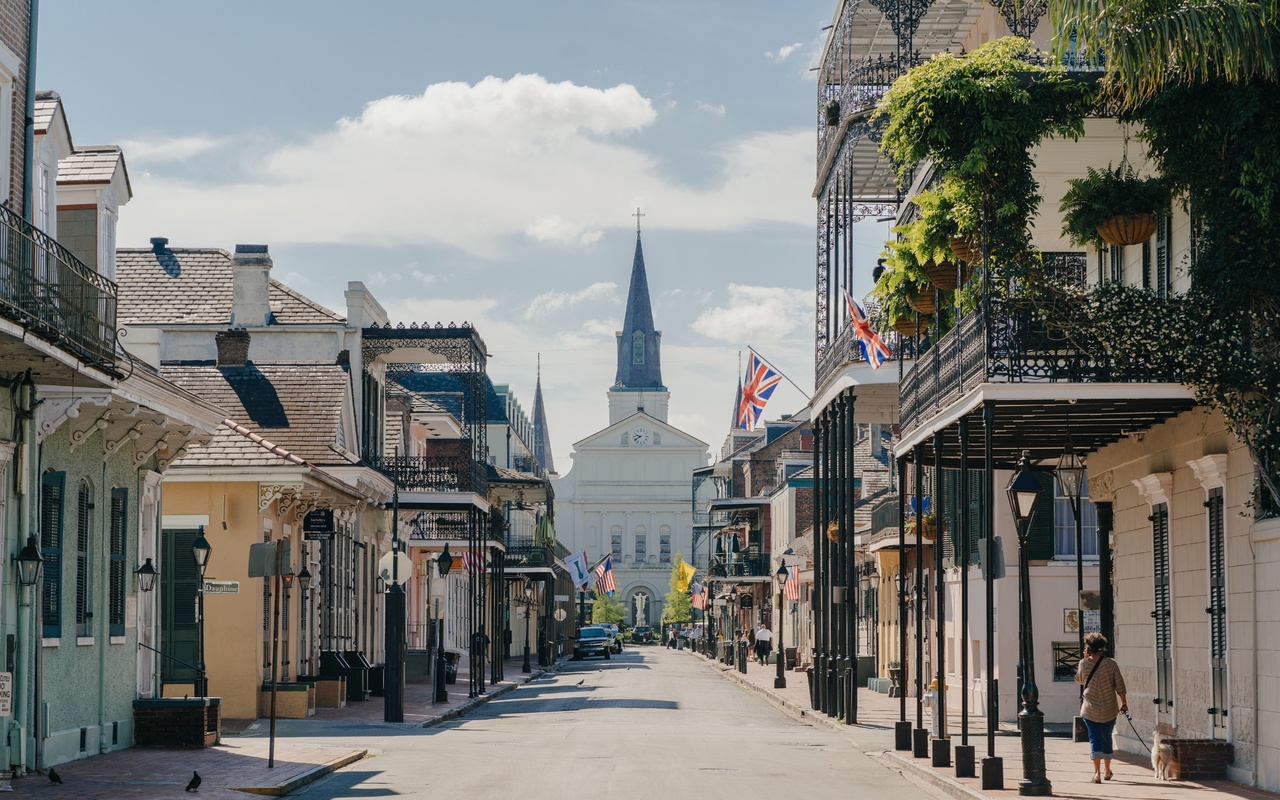 st louis cathedral, french quarter, new orlean