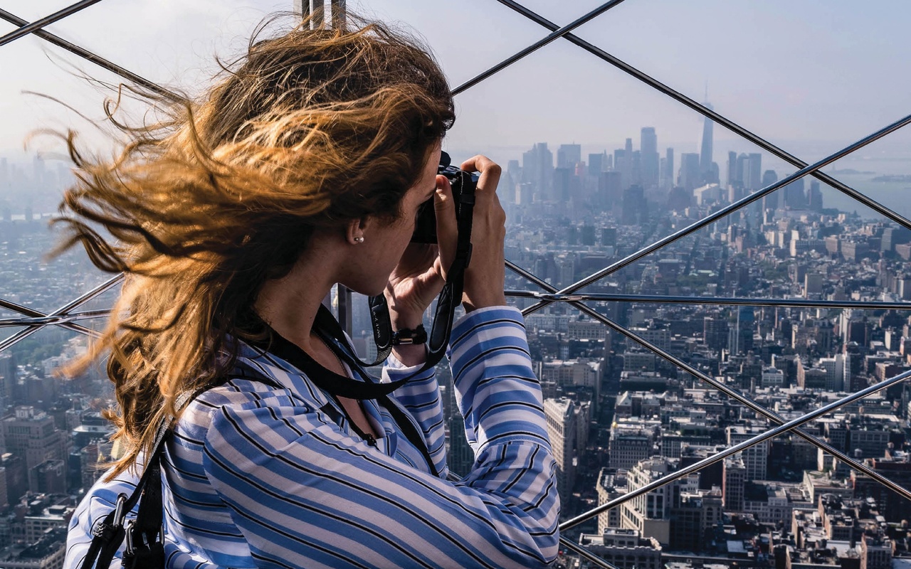 empire state building, manhattan, new york