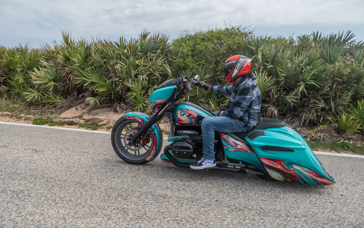 bmw motorrad, customizing, bmw r 18 b heavy duty, florida