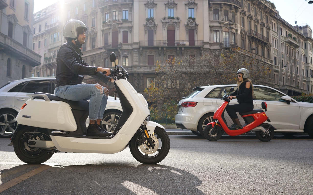 niu, electric scooter, niu mqi  sport