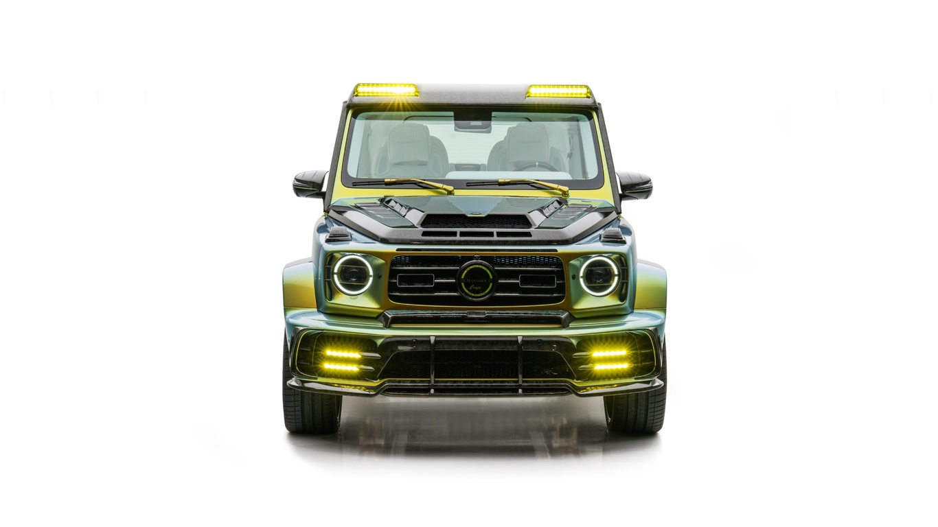 gronos coupe evo c, mansory, custom, four-wheel drive automobile, mercedes-benz g-class, g-wagen, fludium paint chrome atmosphere