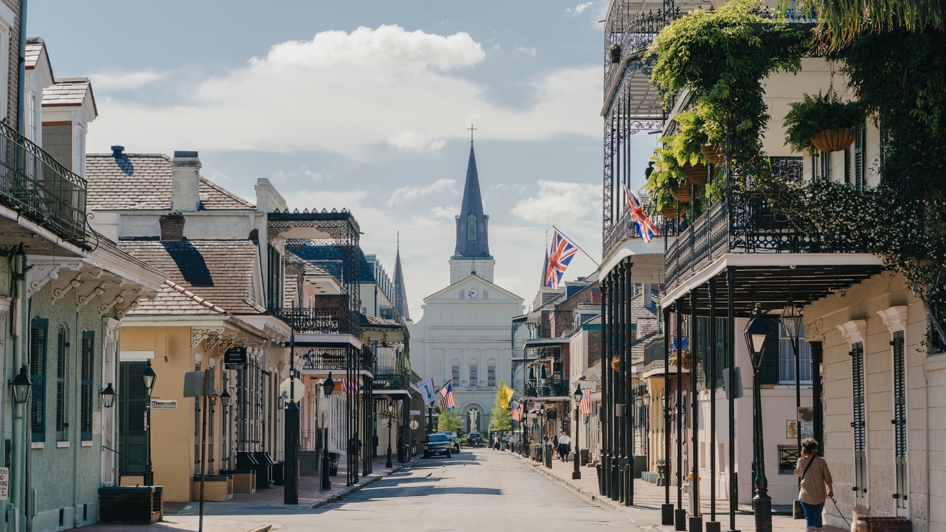 st louis cathedral, french quarter, new orlean