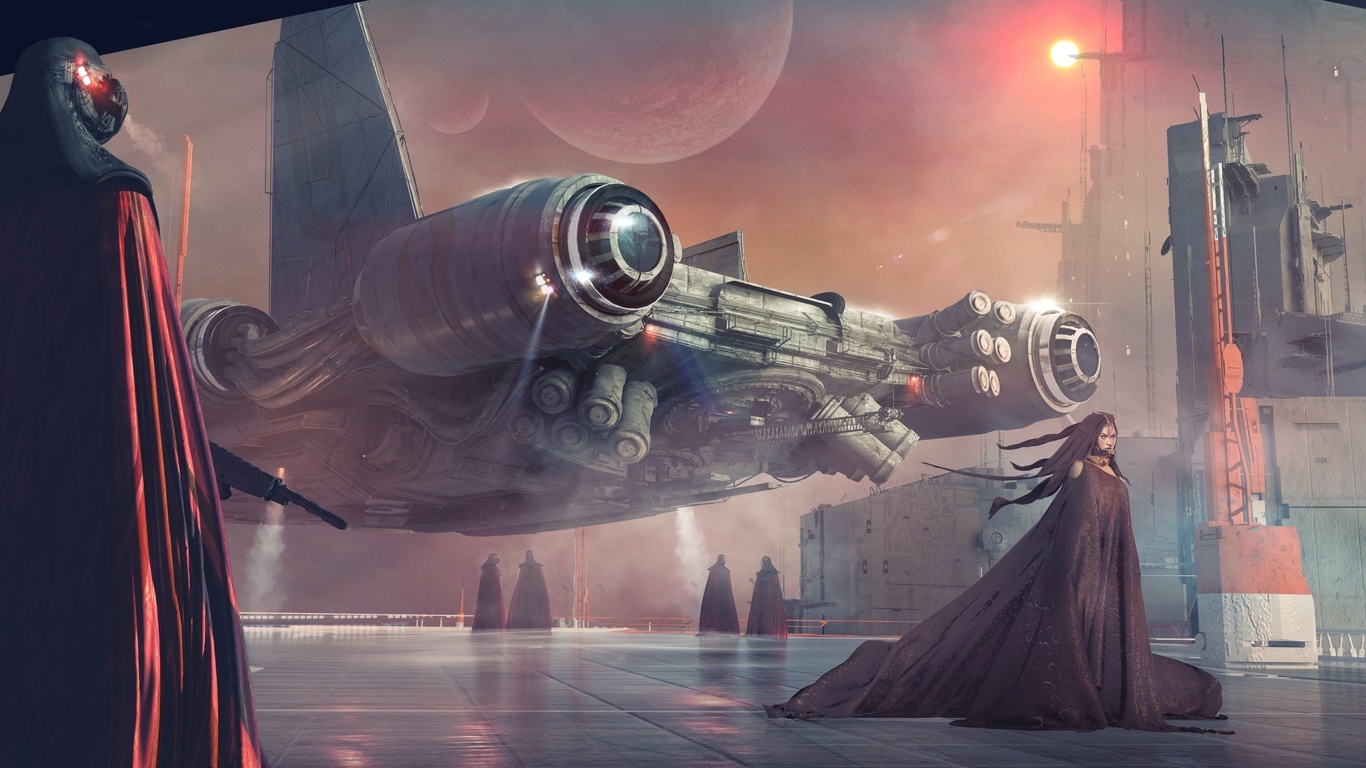 space ships, art, sci-fi