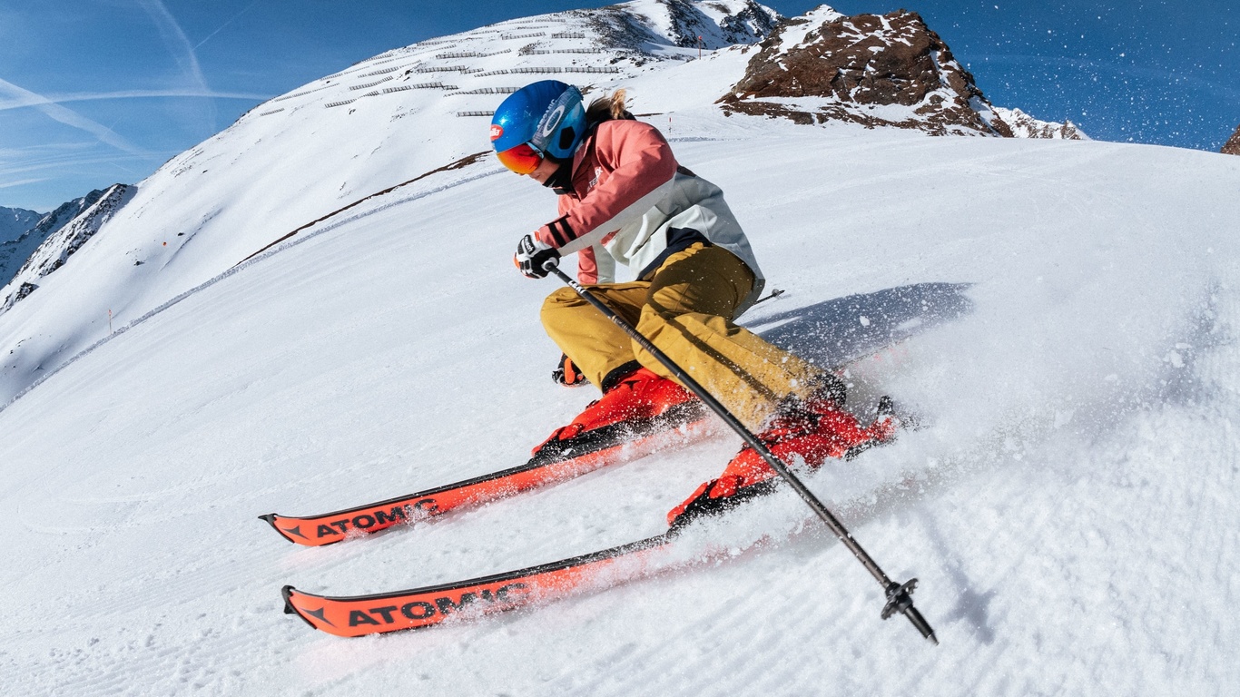 mikaela pauline shiffrin, world cup alpine skier, skiing wear, adidas