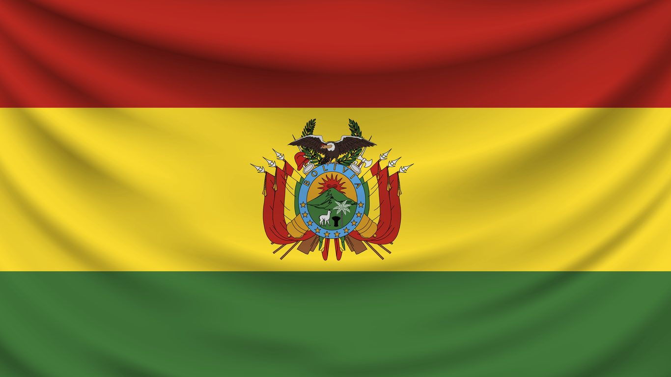 bolivia, flag, bandera de bolivia