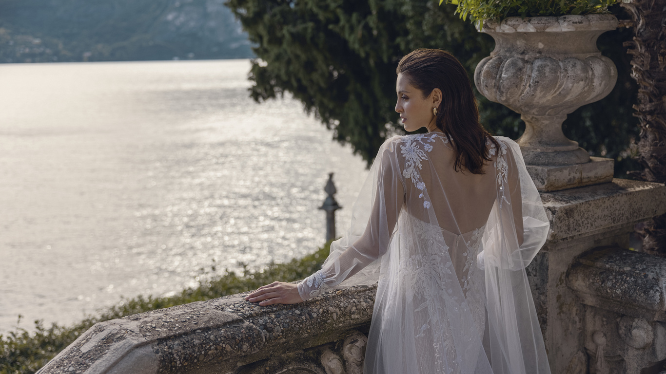 villa monastero, lake como, dominiss, design dresses from ukraine