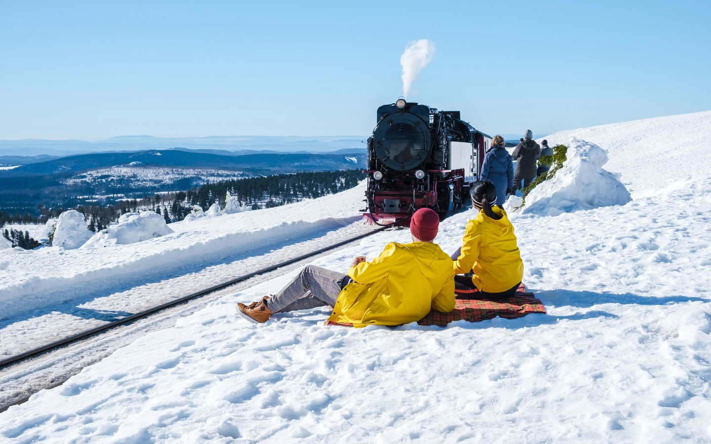 fairytale winter train journeys, venice simplon-orient express, european railway tracks