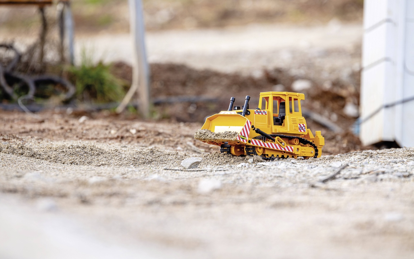 carson, bulldozer, model