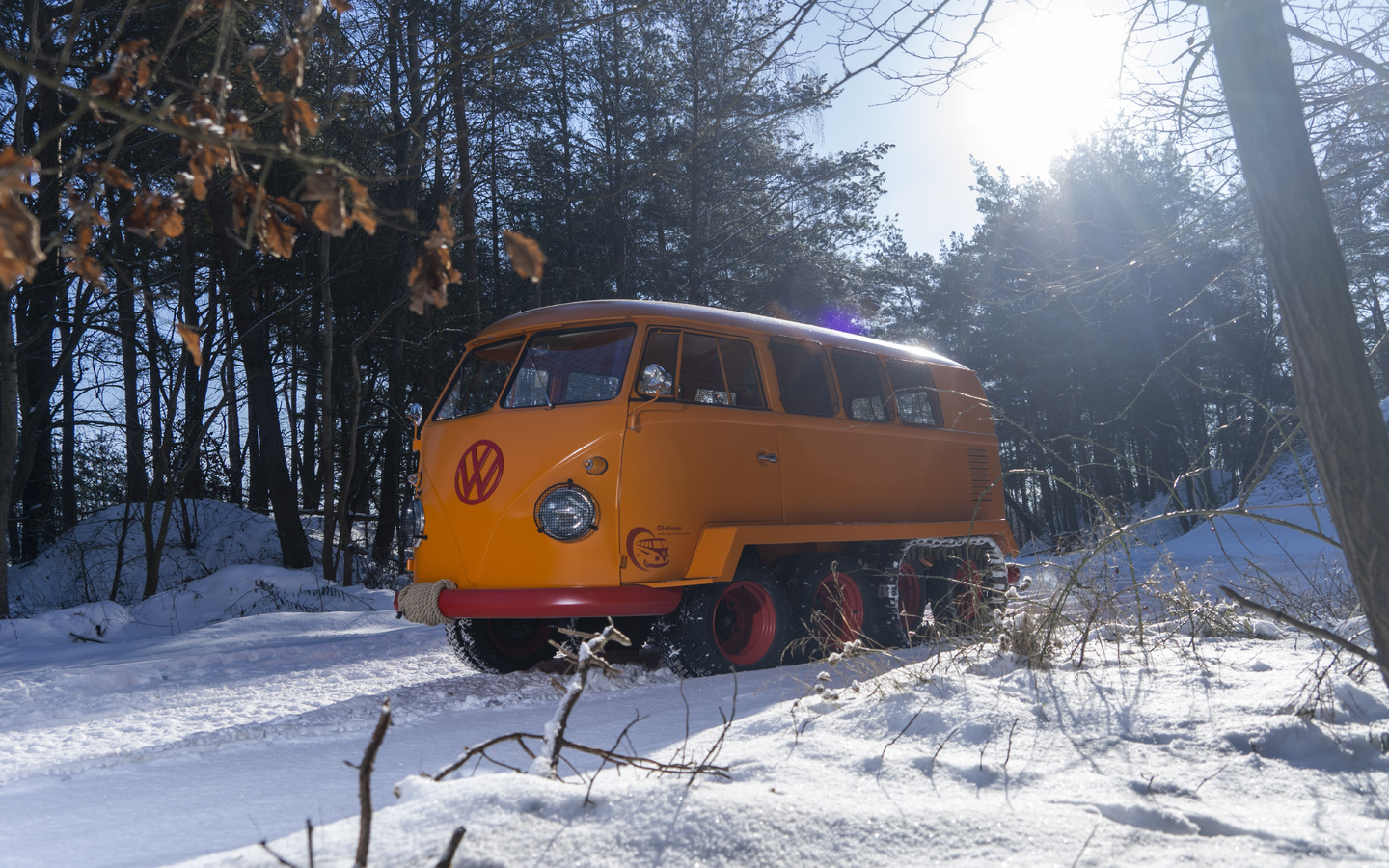 volkswagen, classic vehicles, 1962, half-track fox, austria