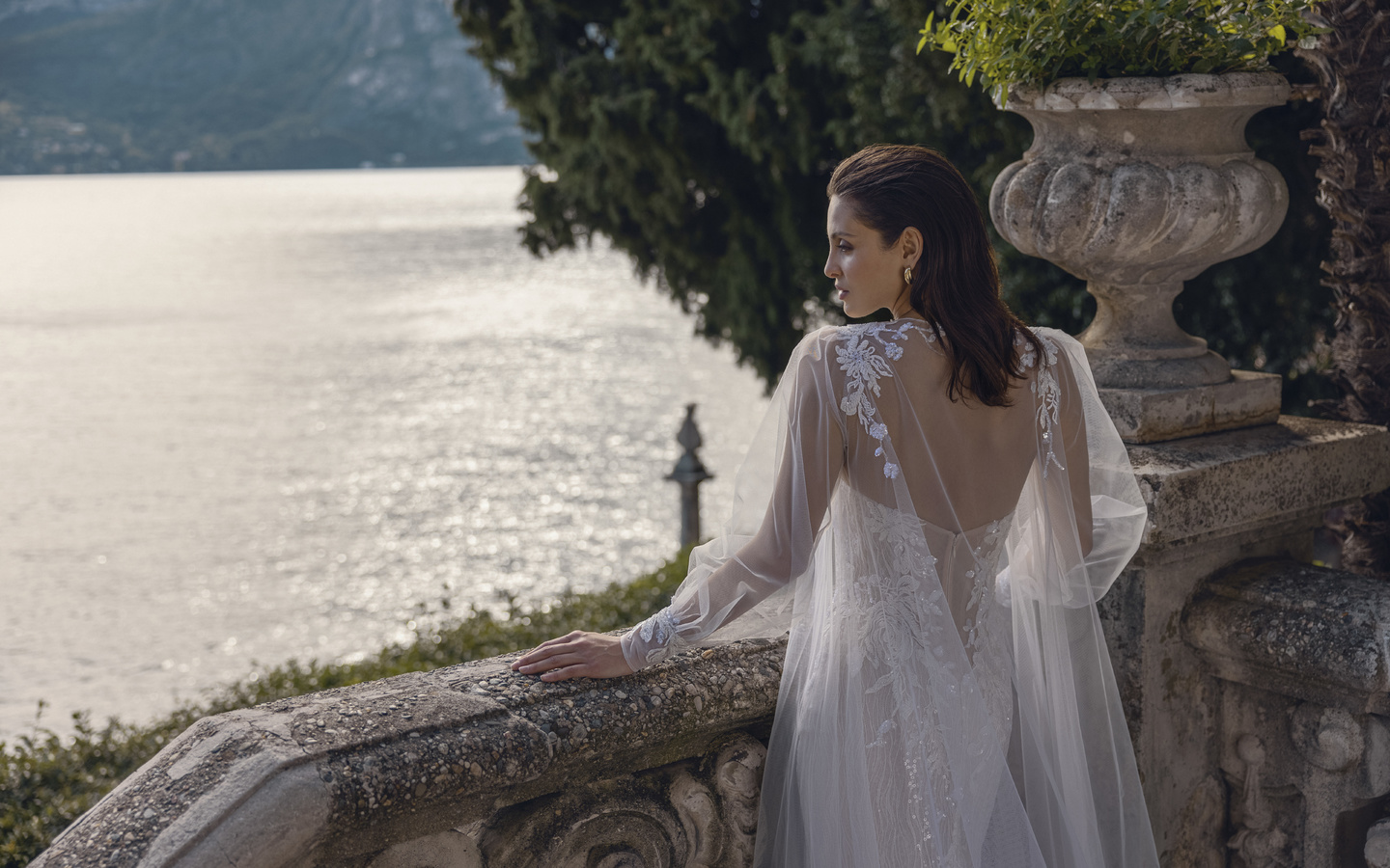 villa monastero, lake como, dominiss, design dresses from ukraine