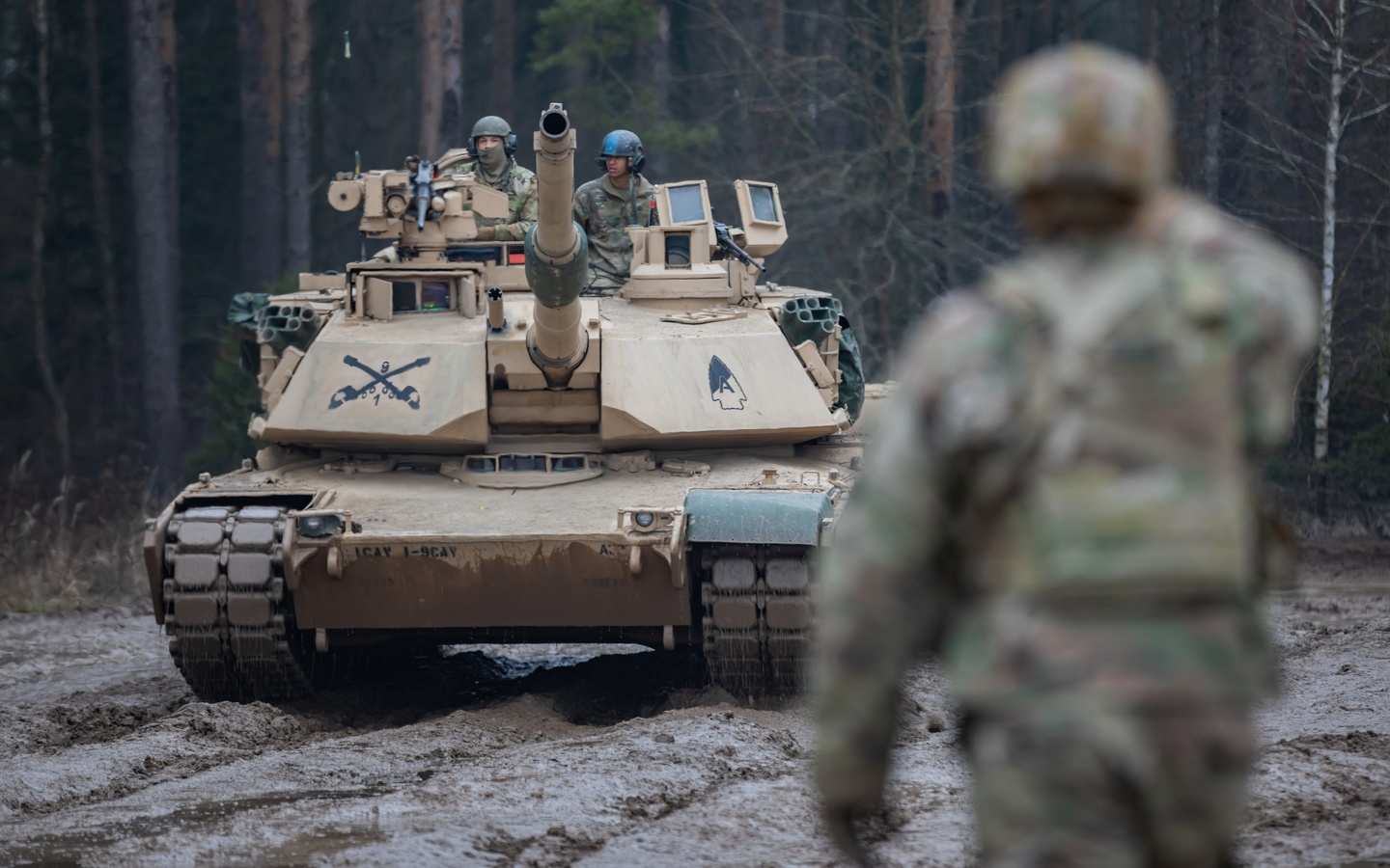 m1 abrams, main battle tank, cavalry regiment, bemowo piskie, poland