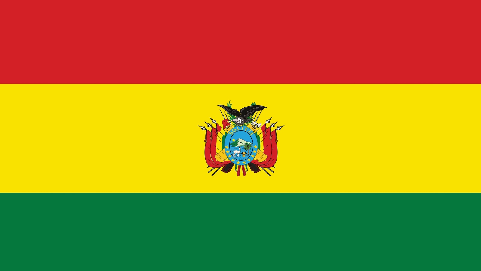 bolivia, flag, bandera de bolivia