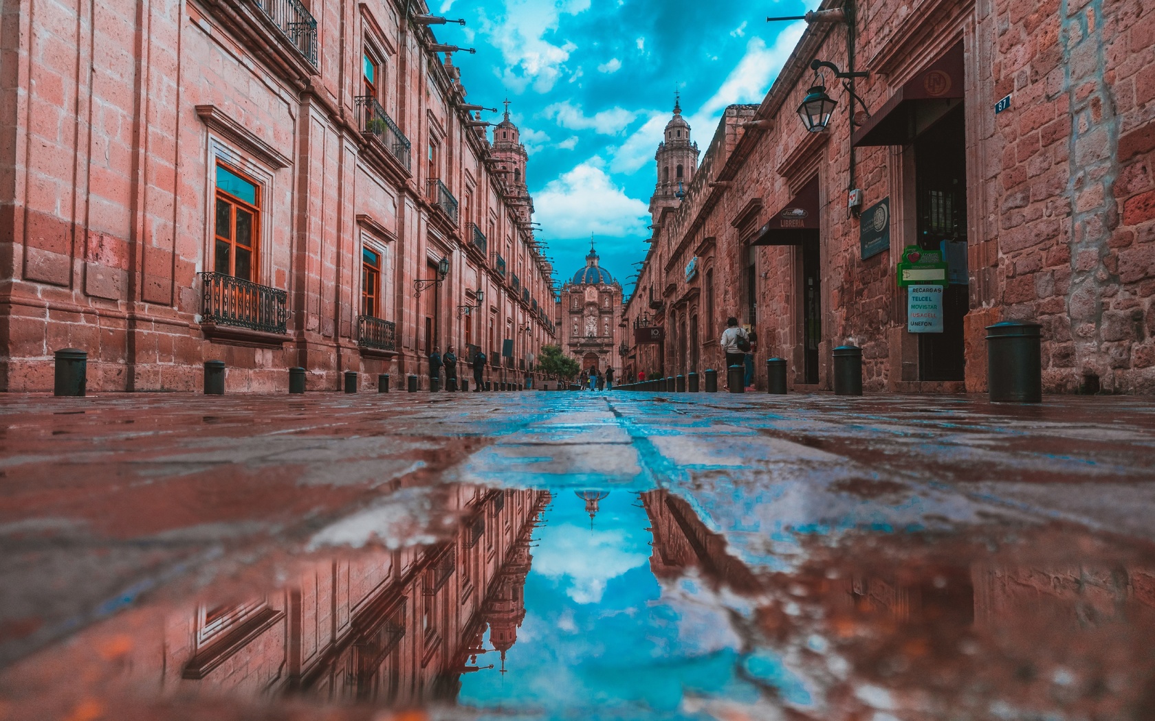 morelia cathedral, catholic church, morelia, mexico