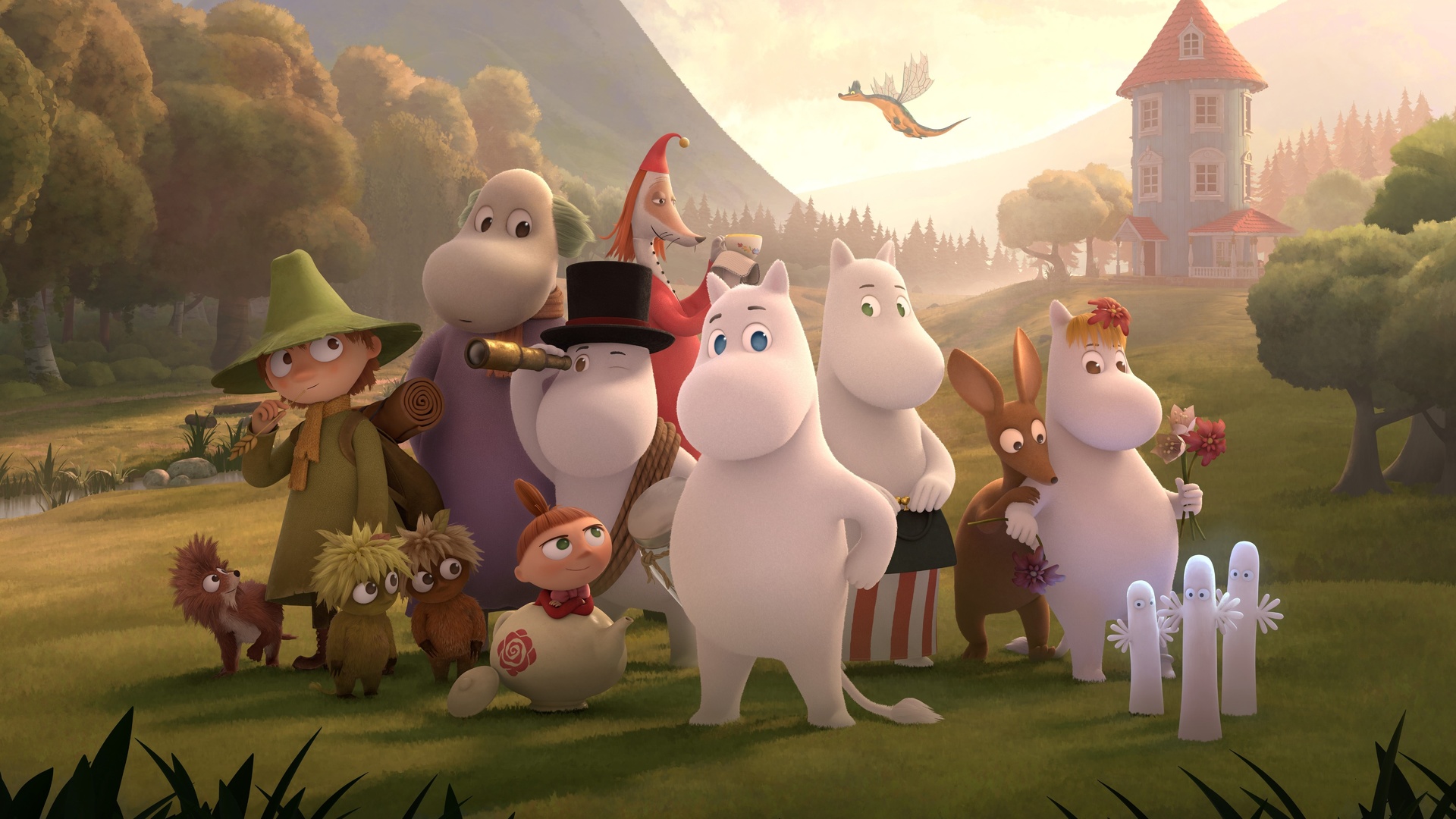 moominvalley, animated series, sky one