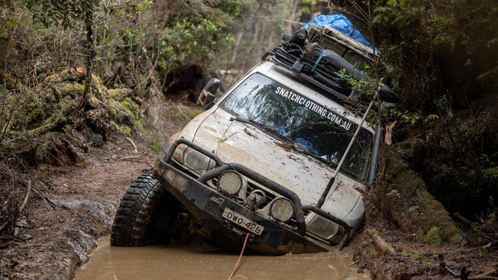 nissan, full-size suv, nissan patrol, winch, australia