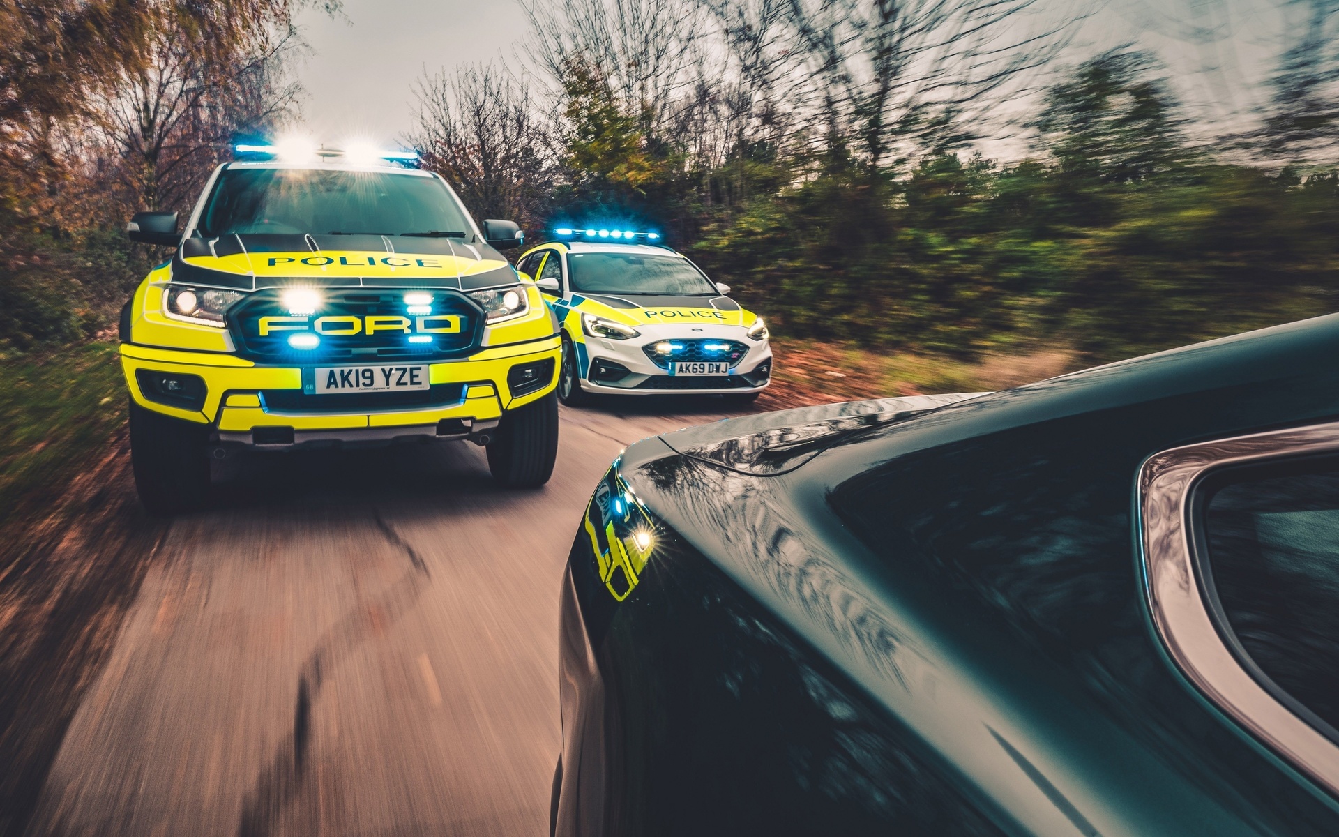 ford, south wales police, performance pick-up, ford focus st, ford ranger raptor