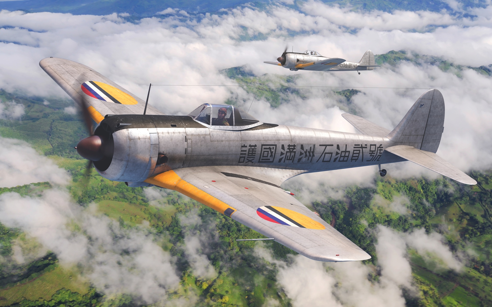 nakajima ki-43 hayabusa, peregrine falcon, single-engine land-based tactical fighter, imperial japanese army air service