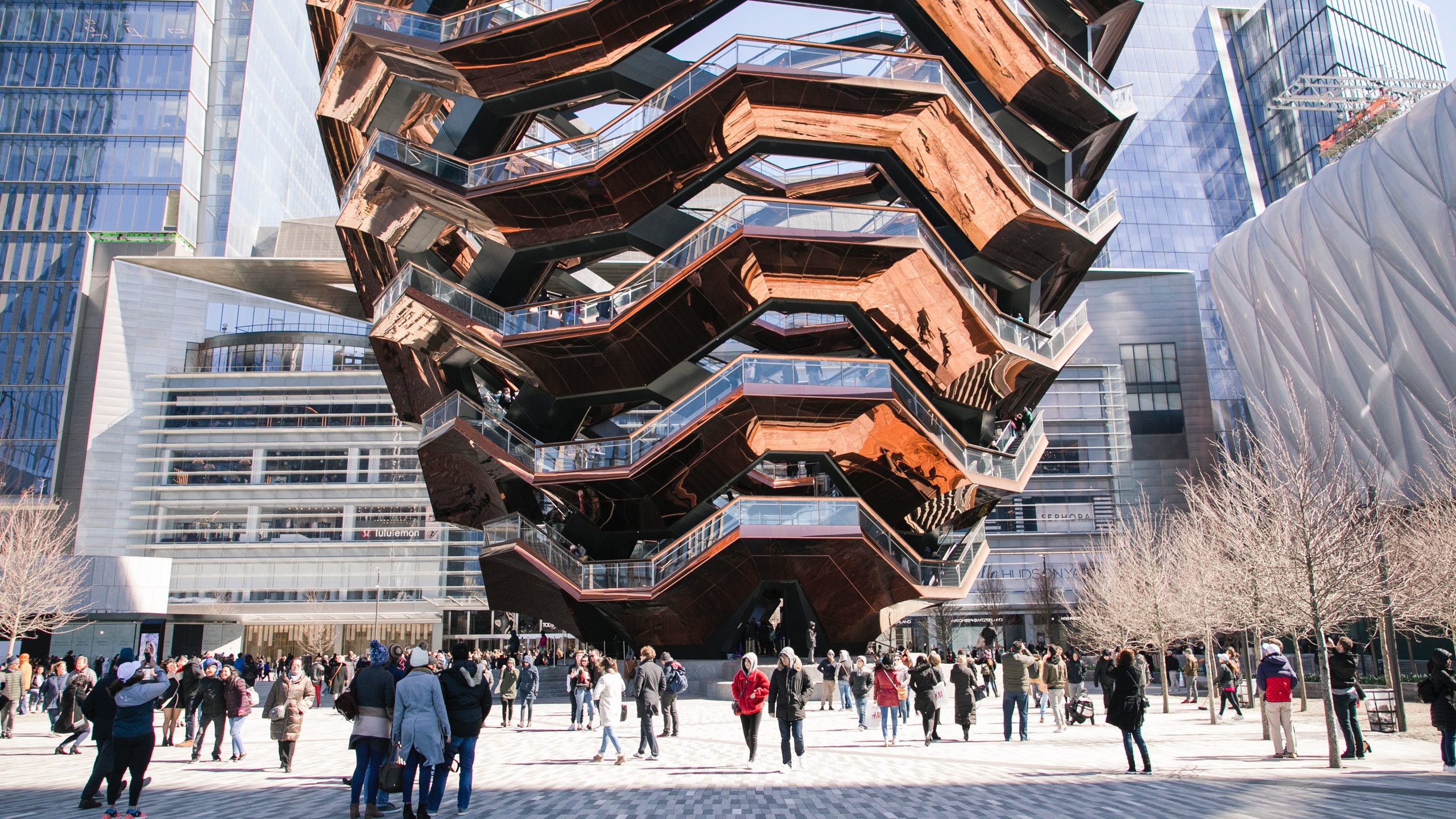 vessel, structure and visitor attraction, manhattan, new york