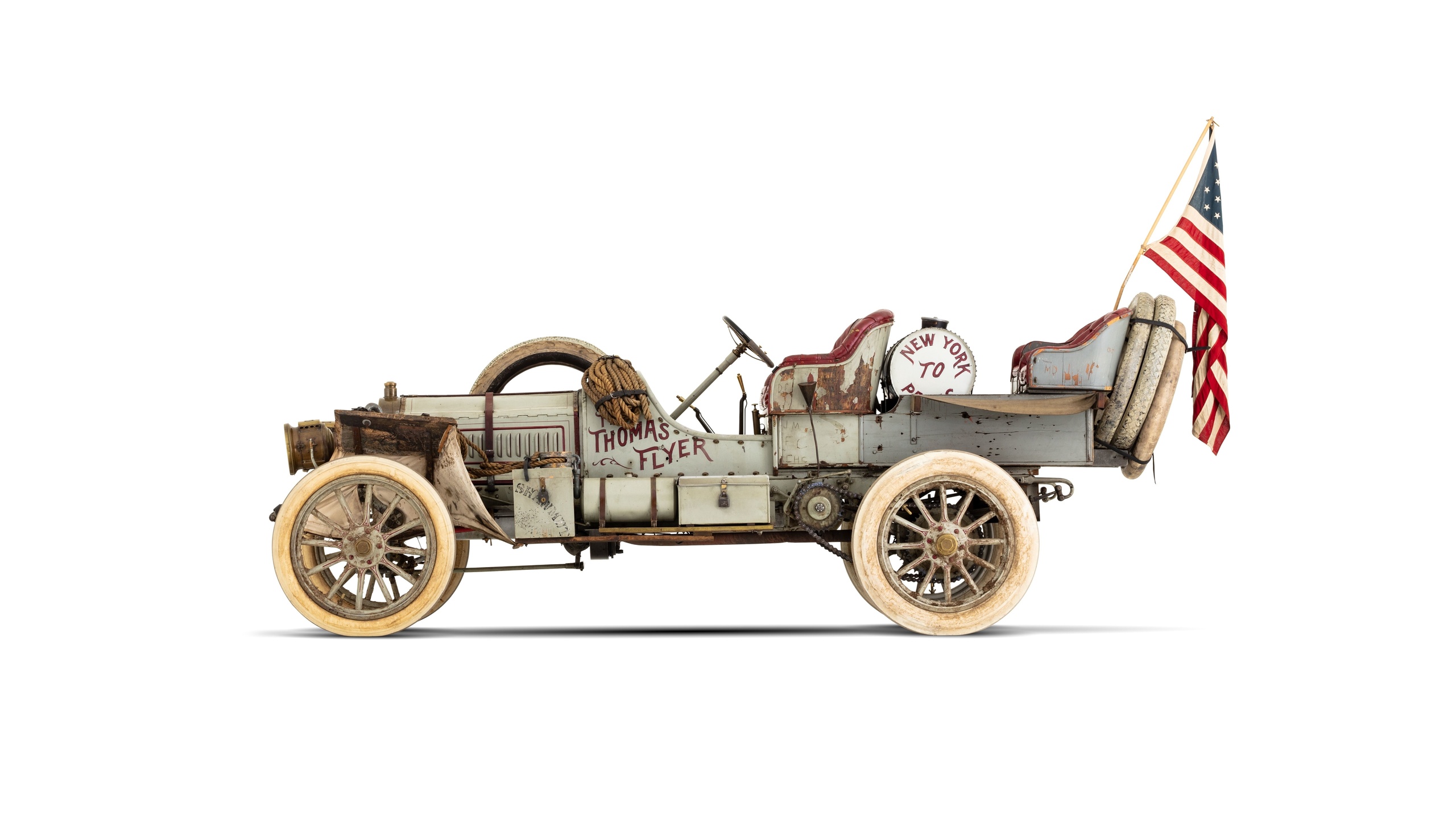 thomas flyer 4-60, tourenwagen, 1907, national automobile museum