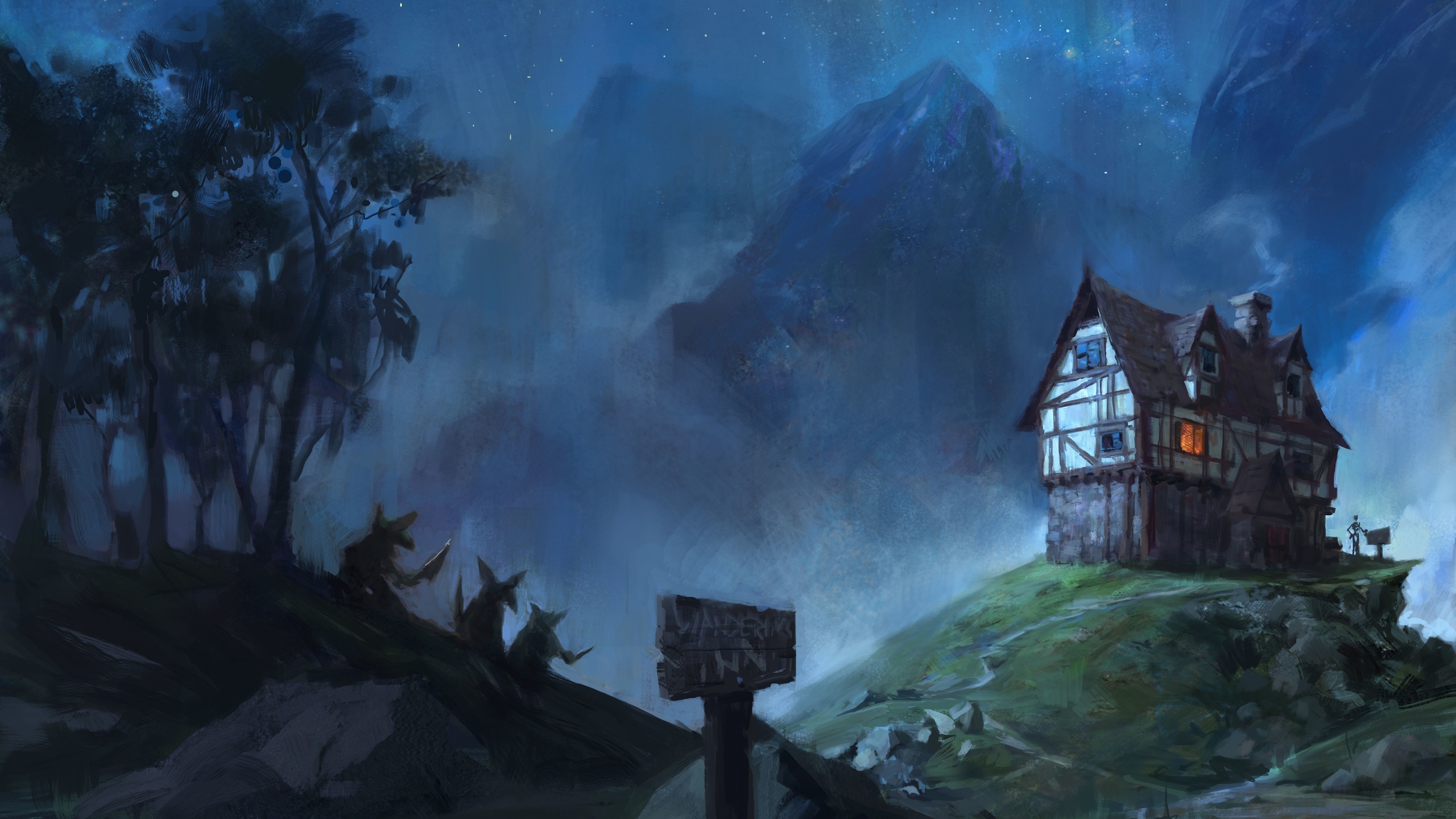 wandering inn, art, fantasy